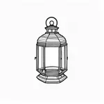 antique lantern image